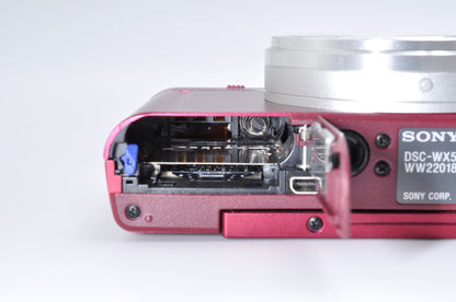 [Mint] SONY Cyber-Shot DSC-WX500 Compact Digital Camera RED English US Ships