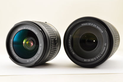 [US Duty Paid] Nikon D5600 DSLR Camera w/AF-P 18-55mm & 70-300mm VR Lens Kit US