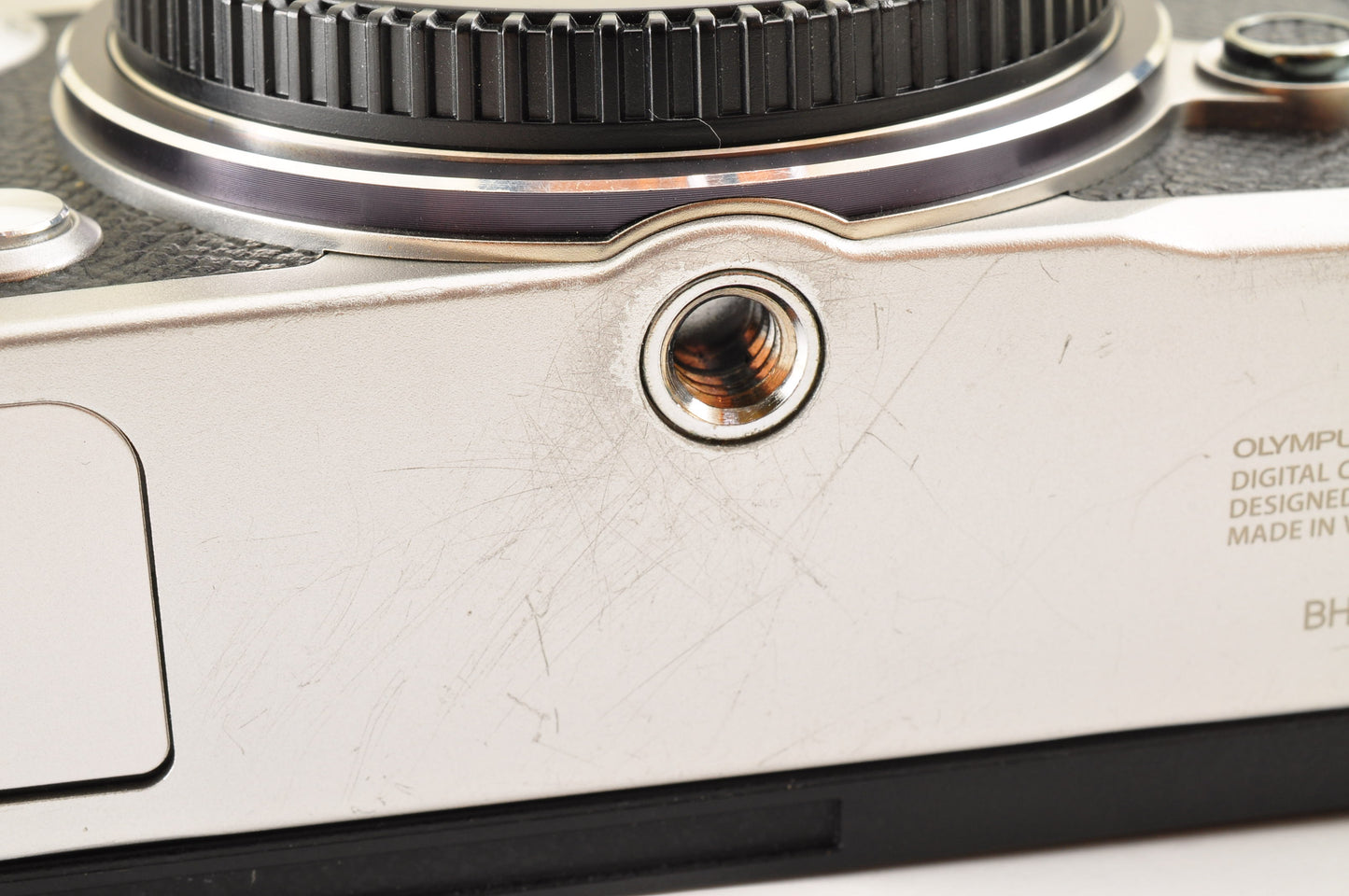 [US Duty Paid] Olympus PEN-F 20.3MP Digital Mirrorless  Silver Body Count: 14030