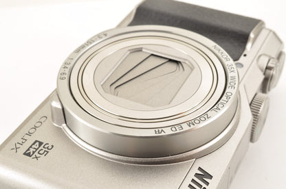 [Top Mint in BOX] Nikon COOLPIX A900 Silver 20.3MP Compact Digital Camera US OR