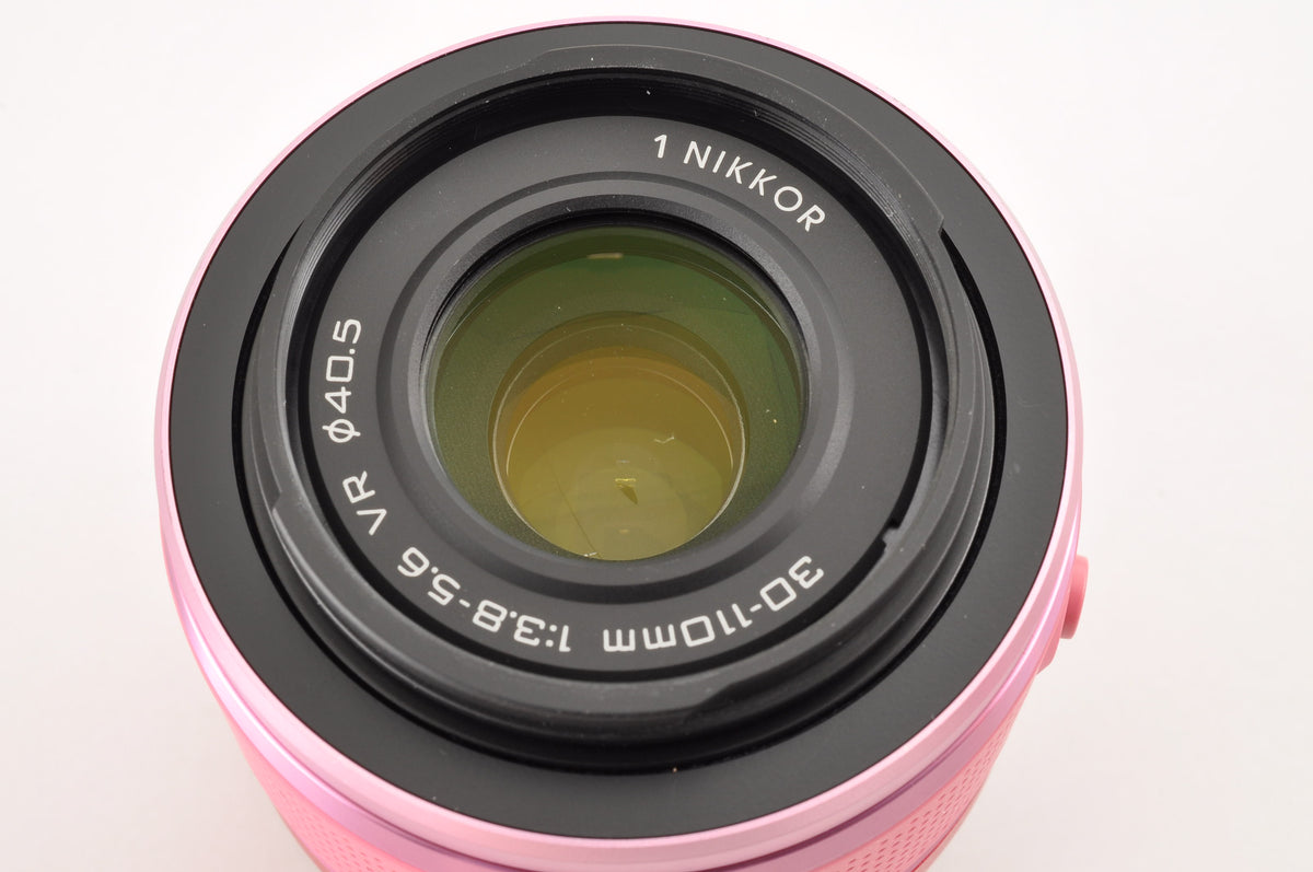 [Mint+++] Nikon 1 J2 Pink Digital Camera 10-30mm & 30-110mm Lens US OR Stock