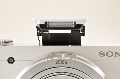 [Top Mint+] Sony DSC-WX500 White 18.2MP 30x Digital Camera in Case US OR Stock