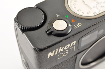 [US Duty Paid] Nikon 28Ti 35mm Film Camera Point & Shoot Black Body US Ships
