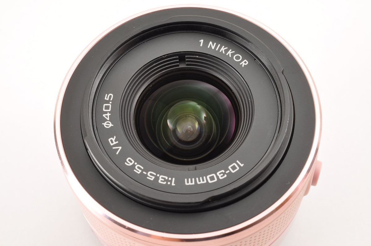RARE! [Mint+] Nikon 1 S1 PINK Mirrorless Digital Camera  W zoom kit US OR Stock