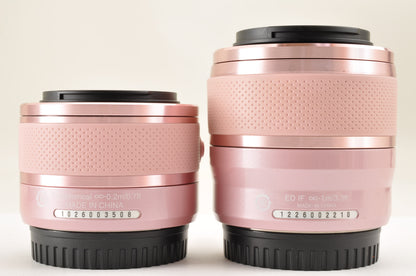 RARE! [Mint+] Nikon 1 S1 PINK Mirrorless Digital Camera  W zoom kit Ship from US