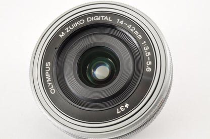 [US Duty Paid] OLYMPUS PEN E-P7 Mirrorless Camera White W zoom lens Kit US ship