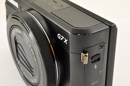 [US Duty Paid] Canon PowerShot G7X Mark II 20.1MP Compact Digital Camera US Ship