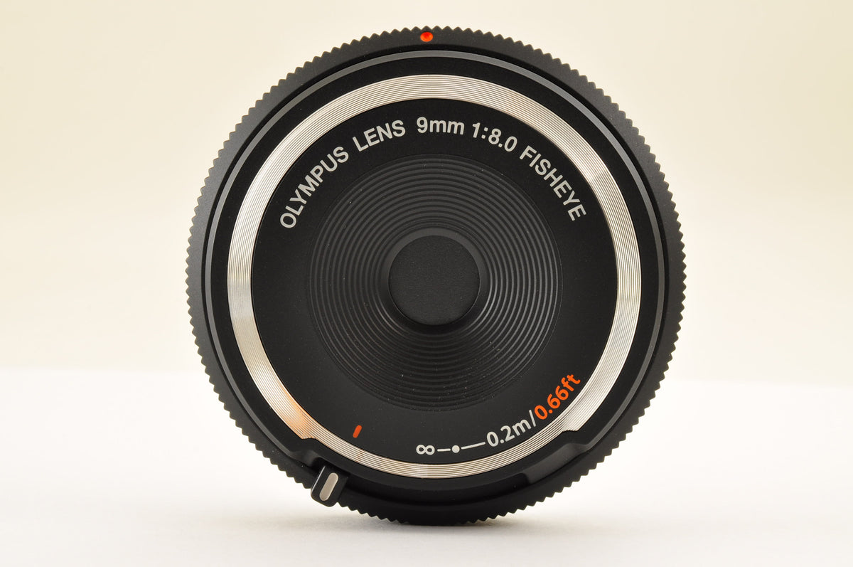 [Top Mint+] OLYMPUS Fisheye Body Cap Lens Black 9mm f/8.0 BCL-0980 Wide Angle US