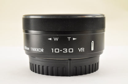 [Mint+++ SC: 4787] Nikon 1 J5 Black Lens Kit 10-30mm f/3.5-5.6 PD Zoom US Ships