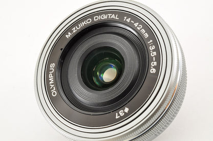 [Top Mint+ 105 Shot] Olympus OM-D E-M10 Mark III Silver 14-42 /40-150mm kit USA