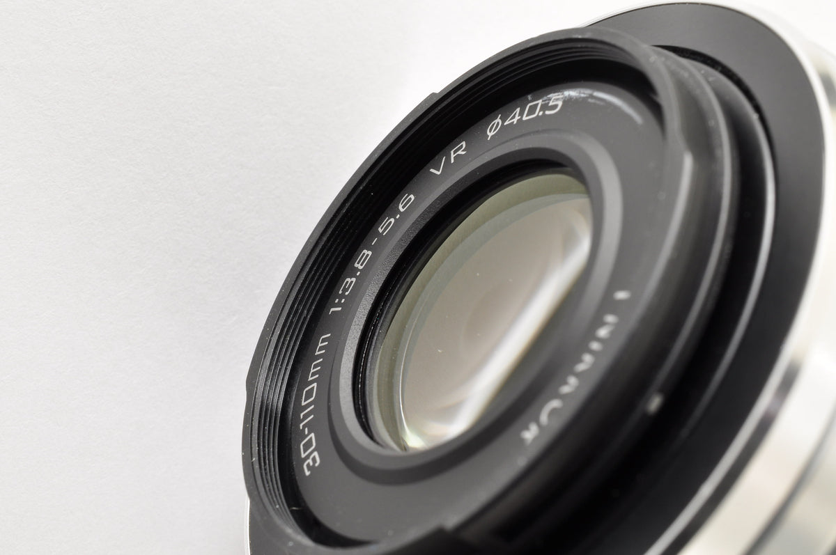 [Mint+] Nikon 1 NIKKOR 10-30mm & 30-110mm VR White W zoom Camera lens US Stock