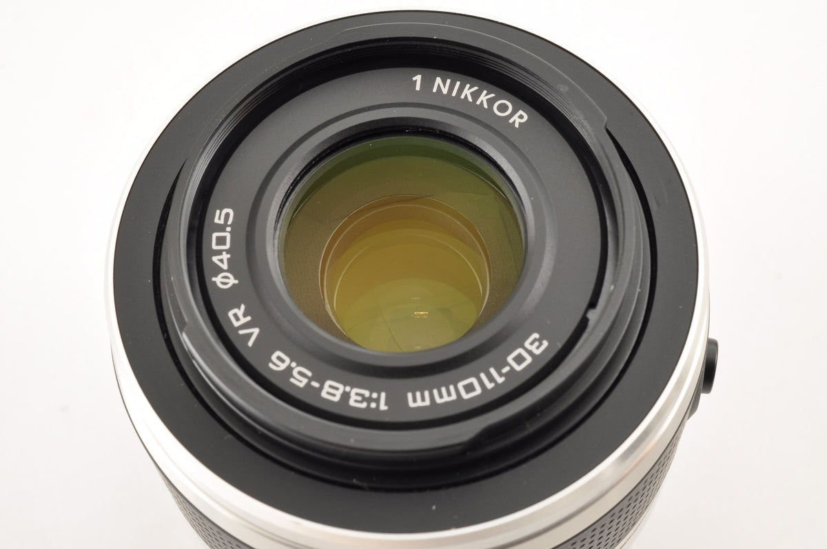 [Top Mint+ SC: 803] Nikon 1 J5 Silver W zoom kit 10-30mm & 30-110mm VR US Stock