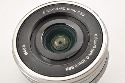 [US Duty Paid] SONY A6000 ILCE-6000Y SILVER w/ SELP1650 & SEL55210 SC:10320 USA