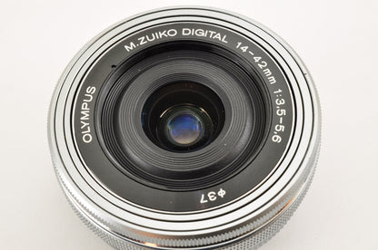 [Top Mint+++] OLYMPUS PEN E-P7 Mirrorless Camera White W zoom lens Kit US ships