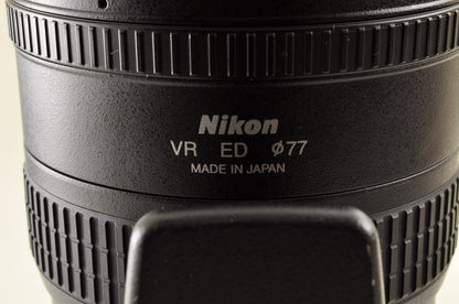 [Top Mint] Nikon AF NIKKOR 80-400mm f/4.5-5.6 D ED VR Zoom Lens Ship from US OR