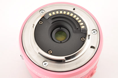 [Top Mint+] Nikon 1 J1 Pink 10.1MP Mirrorless Camera 10-30mm & 30-110mm US OR