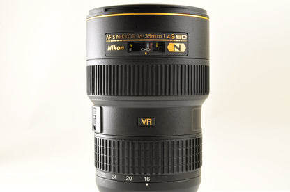 [Mint+++] Nikon AF-S NIKKOR 16-35mm f/4 G ED VR N Wide Angle Lens From USA