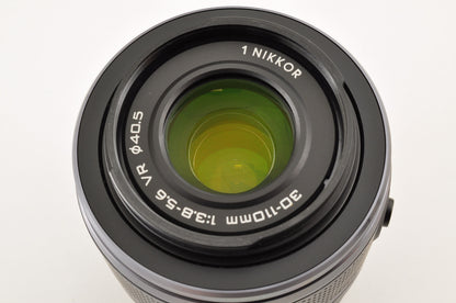 [Mint+++ SC: 2069] Nikon 1 J5 Black W zoom kit 10-30mm PD & 30-110mm US OR Stock