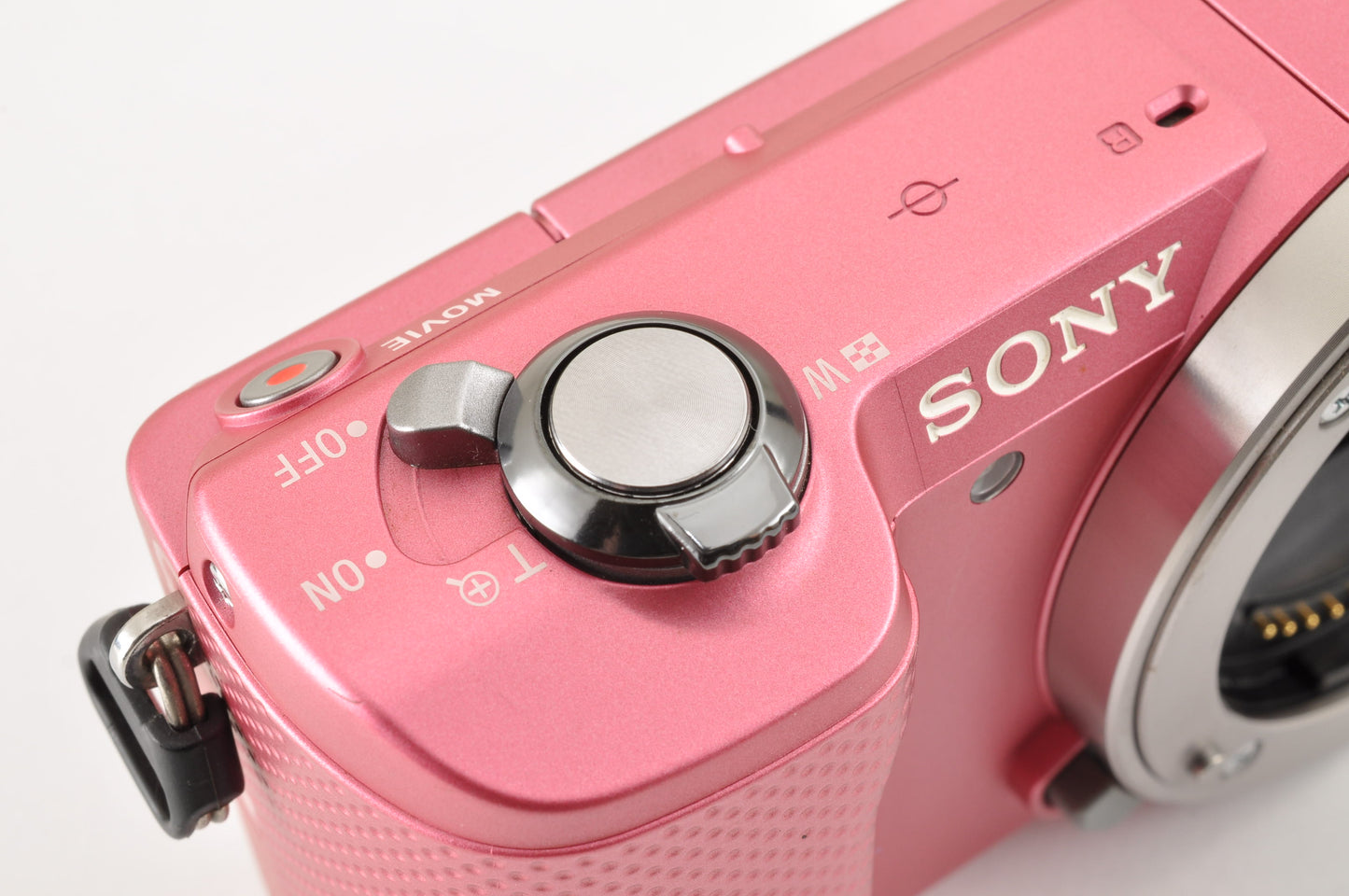 [US Duty Paid] SONY Alpha A5000 Digital Camera PINK & SELP1650 Lens English OK!