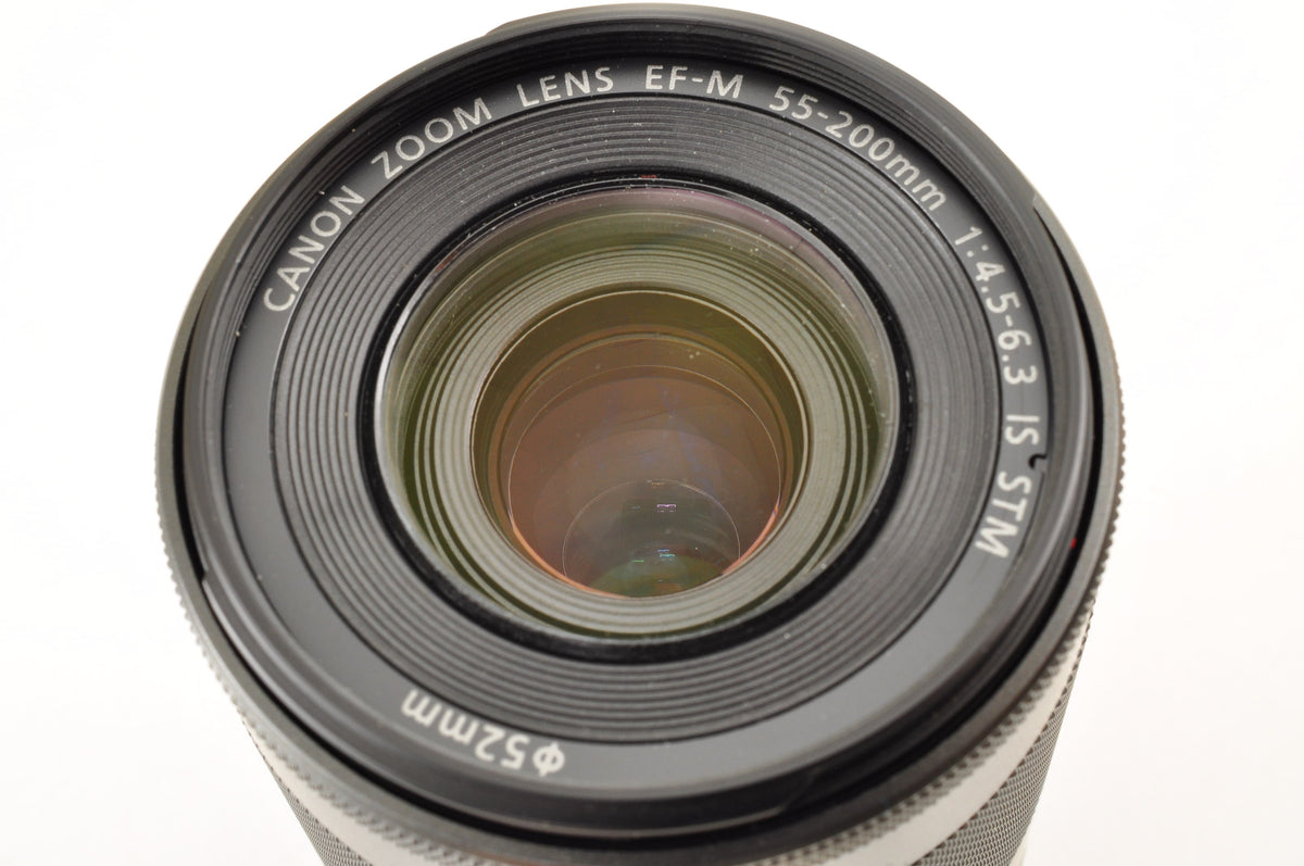 [Top Mint+] Canon EOS M6 Mark II Double Zoom Kit EF M15-45 M55-200 Lens US Stock