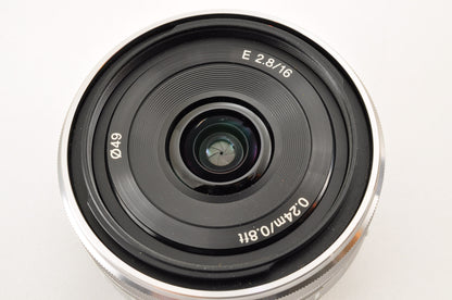[Mint+++] SONY A6000 ILCE-6000Y SILVER SELP1650 & 16mm Fisheye converter US OR