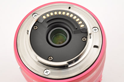 [US Duty Paid] Nikon 1 J2 Pink Digital Camera 10-30mm & 30-110mm Lens US Ships