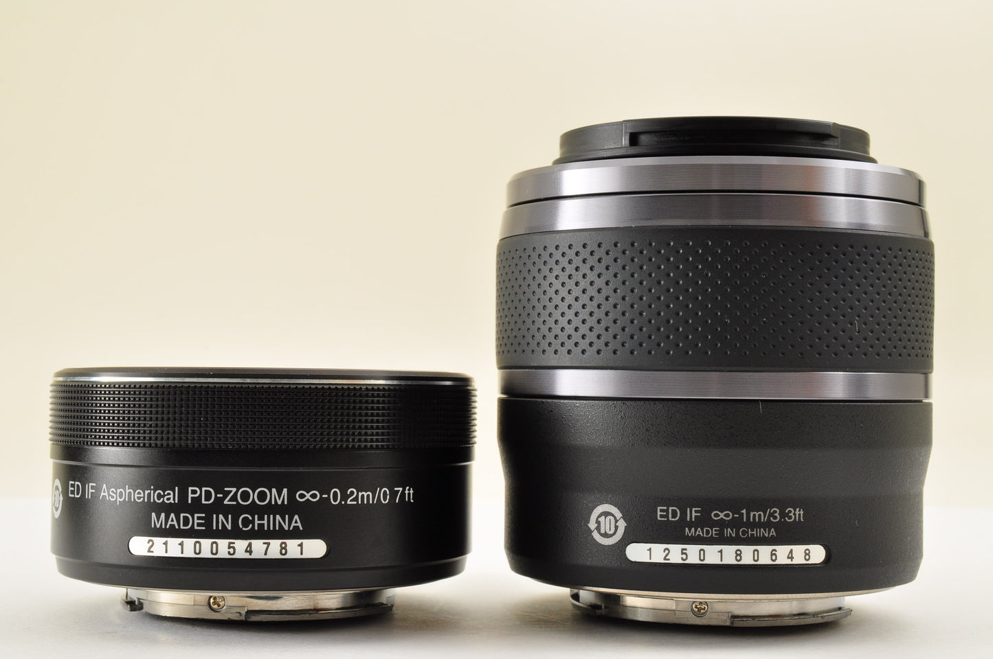 [Mint+ SC: 22229] Nikon 1 J5 Black Double Zoom Kit 10-30mm PD 30-110mm US Ships