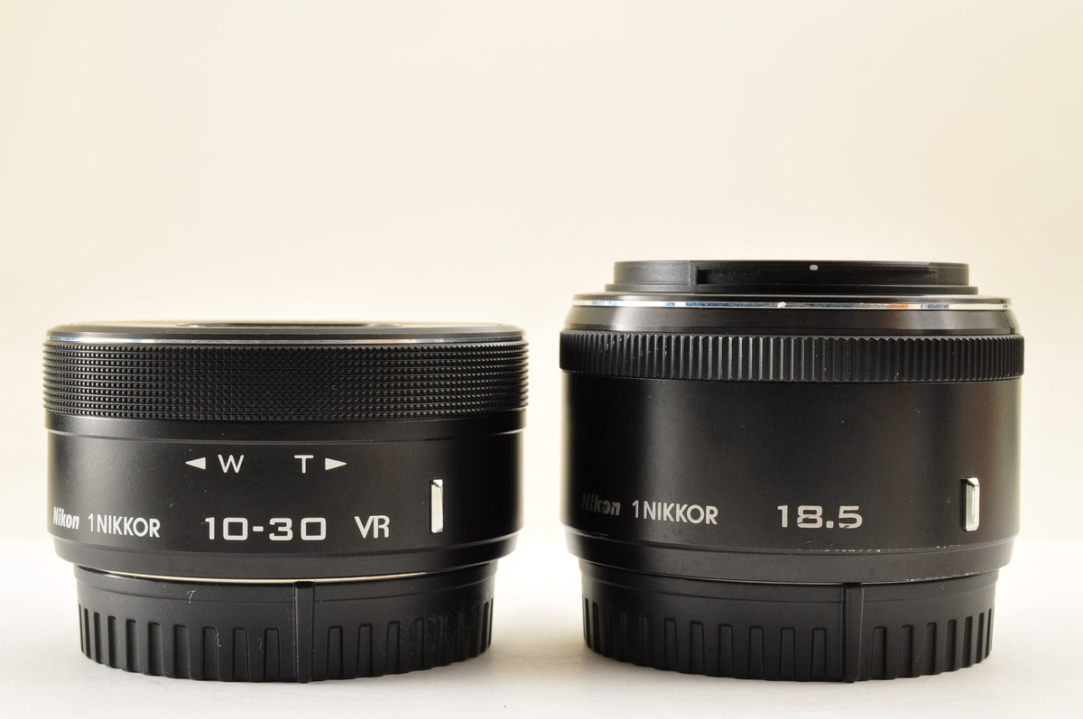 [Top Mint+ SC: 4946] Nikon 1 J5 Black Lens Kit 10-30mm PD & 18.5mm US OR Stock