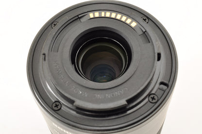[Top Mint+] Canon EOS M6 Mark II Double Zoom Kit EF M15-45 M55-200 Lens US Stock