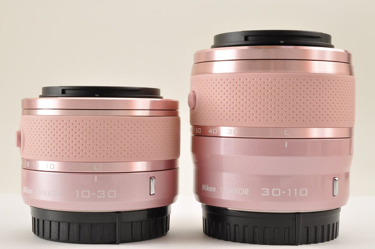 RARE! [Mint+] Nikon 1 S1 PINK Mirrorless Digital Camera  W zoom kit US OR Stock