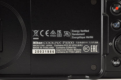 [US Duty Paid] Nikon COOLPIX P1000 x125 16.0MP Zoom 24-3000mm in BAG US Ships