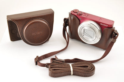 [US Duty Paid] Sony DSC-WX500 RED 18.2MP 30x Digital Camera Multilingual US Ship