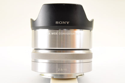 [Mint] SONY Alpha A6000 Mirrorless Camera Silver w/ SELP1650 & SEL16F28 USA