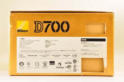 [Top Mint+ SC: 1841] Nikon D700 12.1MP FX Digital SLR Camera Body in BOX US OR