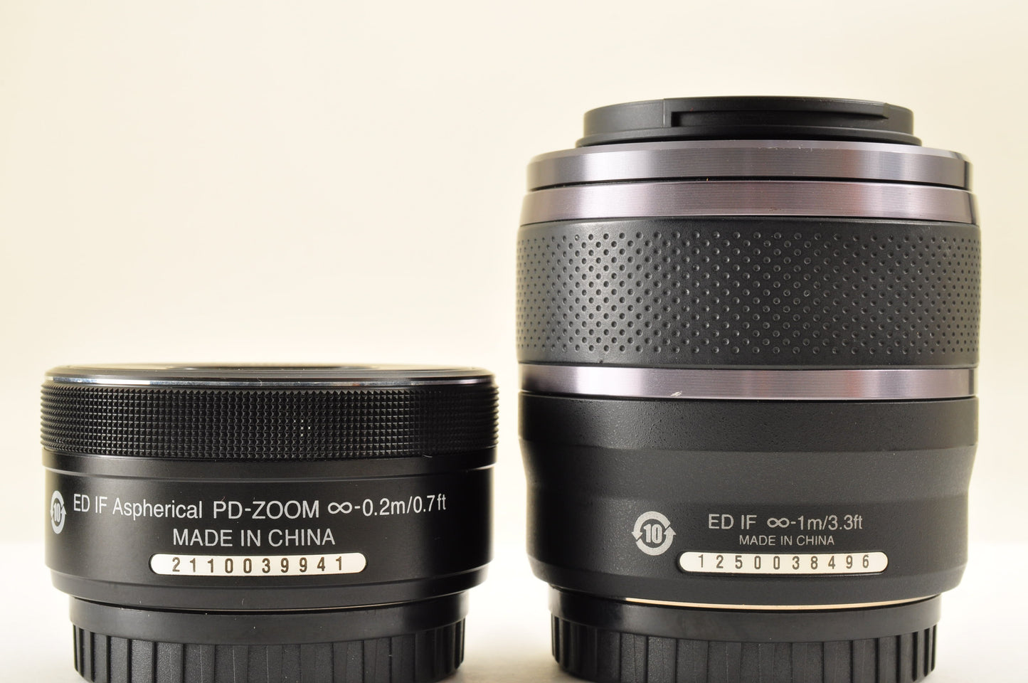 [Top Mint+ SC: 3467] Nikon 1 J5 Black W zoom kit 10-30mm & 30-110mm VR US Stock