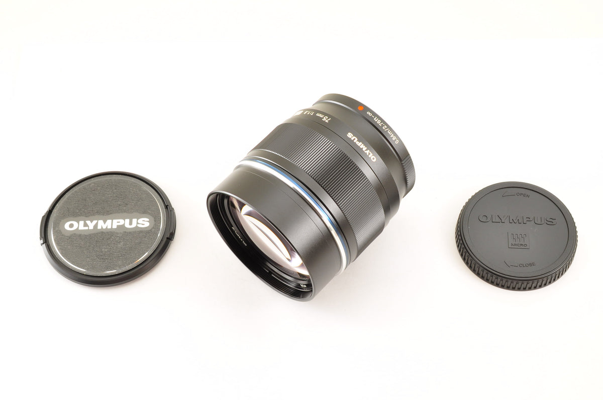 [Reserved] Olympus M.Zuiko ED 75mm f/1.8 Black Micro Four Thirds US OR
