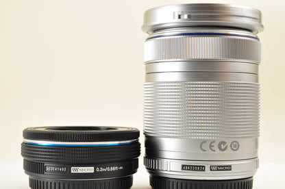 [US Duty Paid] OLYMPUS PEN E-P7 Mirrorless Camera Silver W zoom lens Kit US ship