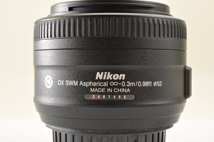 [Top Mint+] Nikon AF-S NIKKOR 35mm f/1.8 G DX Wide Angle Lens From USA