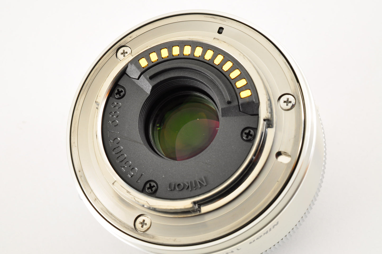 [US Duty Paid] Nikon 1 J5 Silver Double Lens Kit 10-30mm & 18.5mm SC: 1652 USA