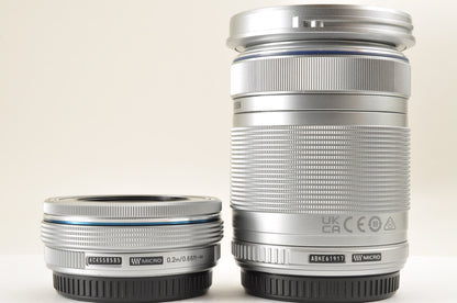 [US Duty Paid] OLYMPUS PEN E-P7 Mirrorless Camera White W zoom lens Kit US ship