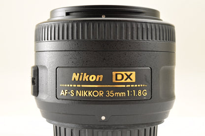 [Top Mint+] Nikon AF-S NIKKOR 35mm f/1.8 G DX Wide Angle Lens From USA