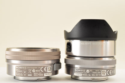[Mint+++] SONY A6000 ILCE-6000Y SILVER SELP1650 & 16mm Fisheye converter US OR