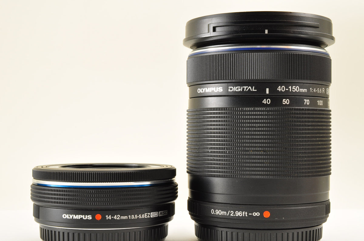 [Top Mint+] Olympus OM-D E-M10 Mark II 16.1 MP w/ 14-42mm EZ & 40-150mm Lens US