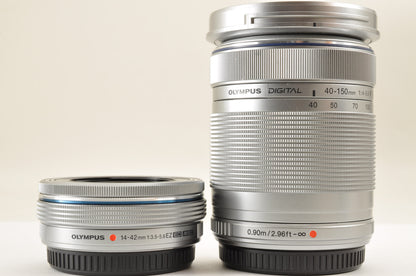 [Top Mint+++] OLYMPUS PEN E-P7 Mirrorless Camera White W zoom lens Kit US ships