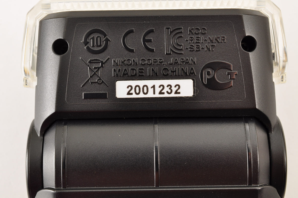 [Top Mint+] Nikon Speedlight SB-N7 Black Shoe Mount Flash for Nikon 1 From JAPAN