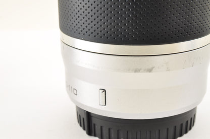 [Mint+ SC: 101] Nikon 1 J5 Silver Double Lens Kit 10-30mm & 30-110mm US Ships