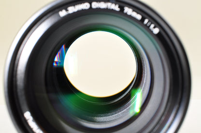 [Reserved] Olympus M.Zuiko ED 75mm f/1.8 Black Micro Four Thirds US OR