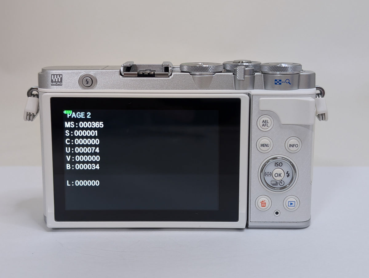 [Top Mint+++] OLYMPUS PEN E-P7 Mirrorless Camera White W zoom lens Kit US ships
