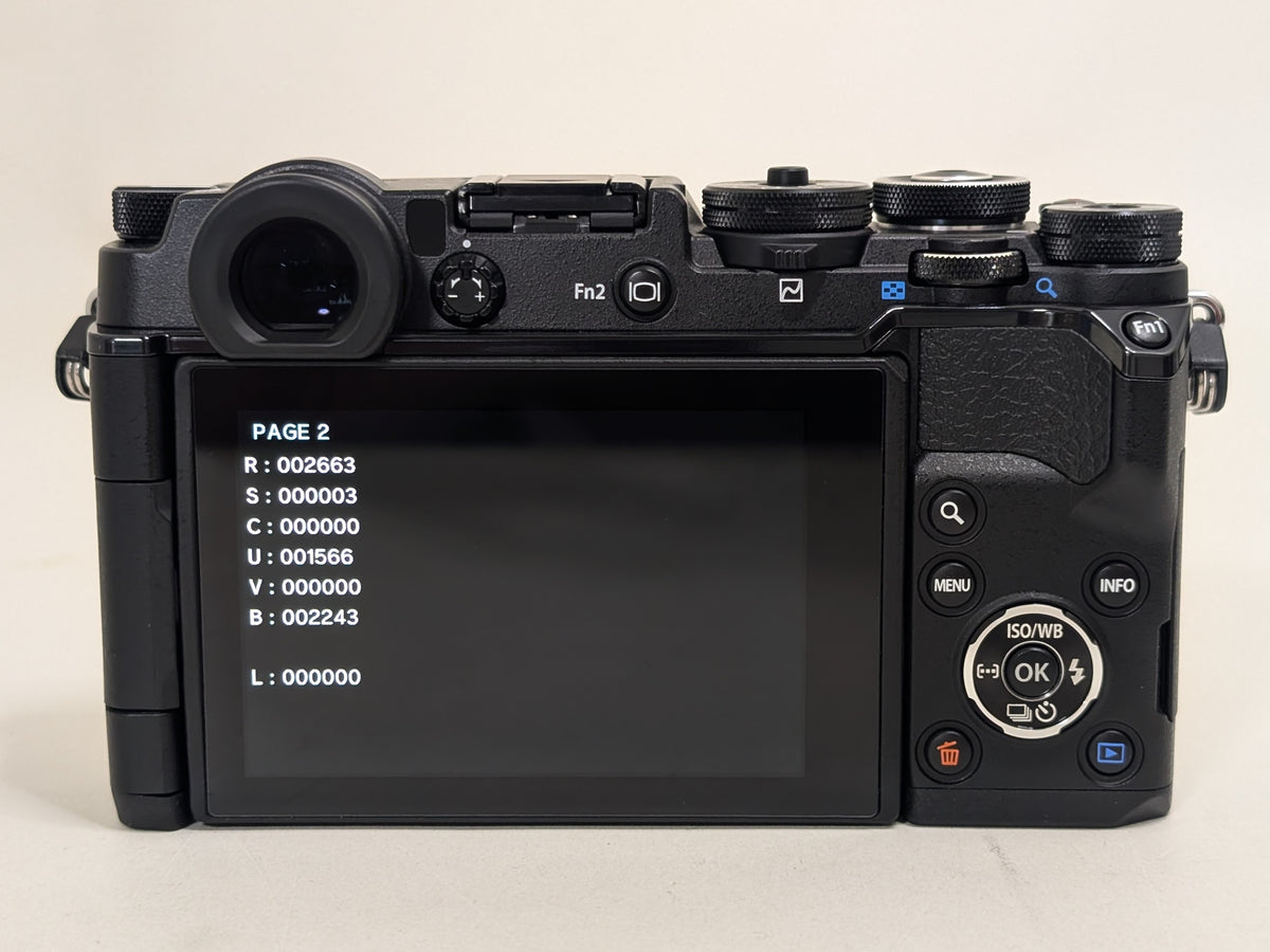 [Reserved] Olympus PEN-F 20.3MP Digital Mirrorless Black & 12mm f/2.0 Lens Kit