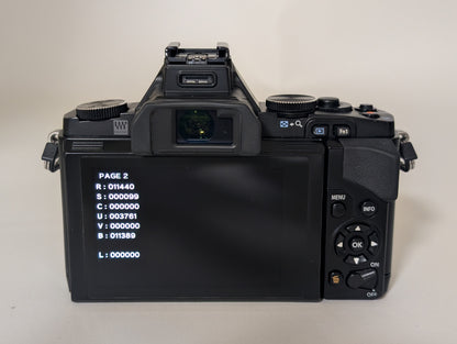 [Mint+++ in BOX] OLYMPUS OM-D E-M5 Black Digital mirrorless w/ 12-50mm EZ US OR